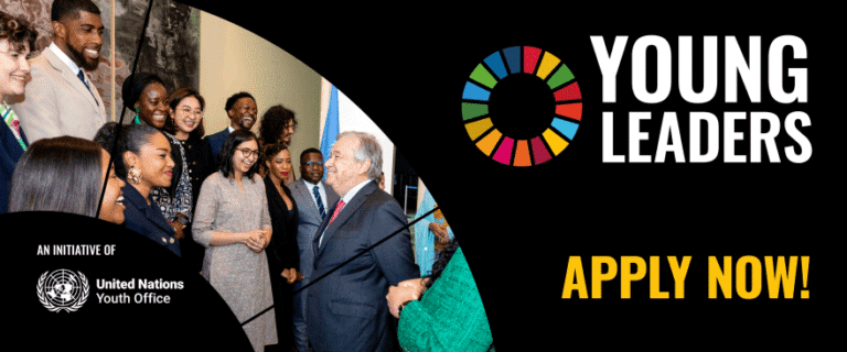 Become a UN Young Leader for the SDGs 2025